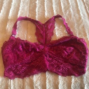 Lace Maternity And/Or Nursing Bra